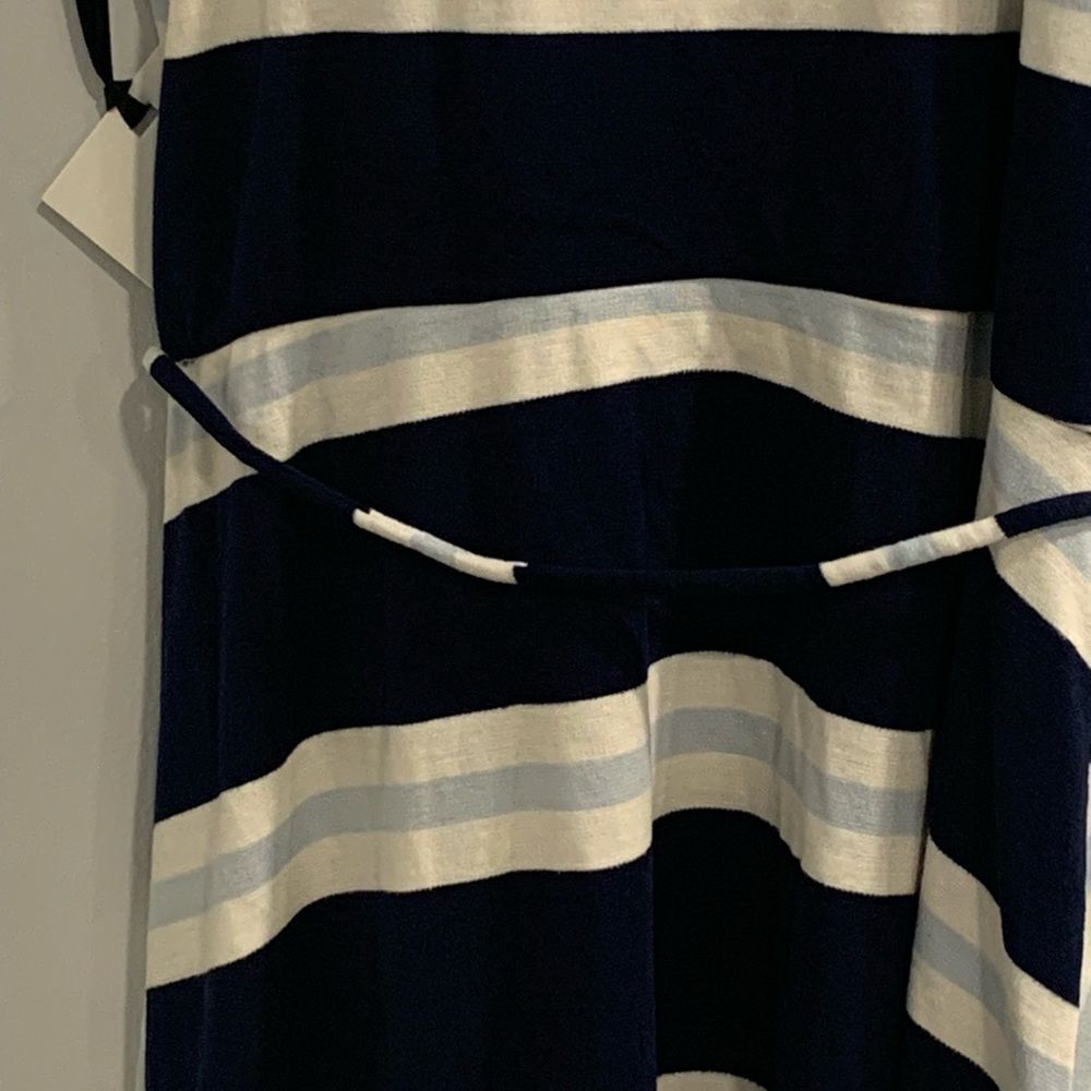41 Hawthorn Blue and White Spaghetti Strap Sundress - Picture 7 of 8